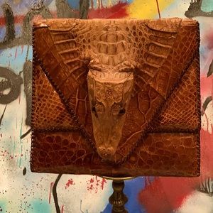 Vintage crocodile bag